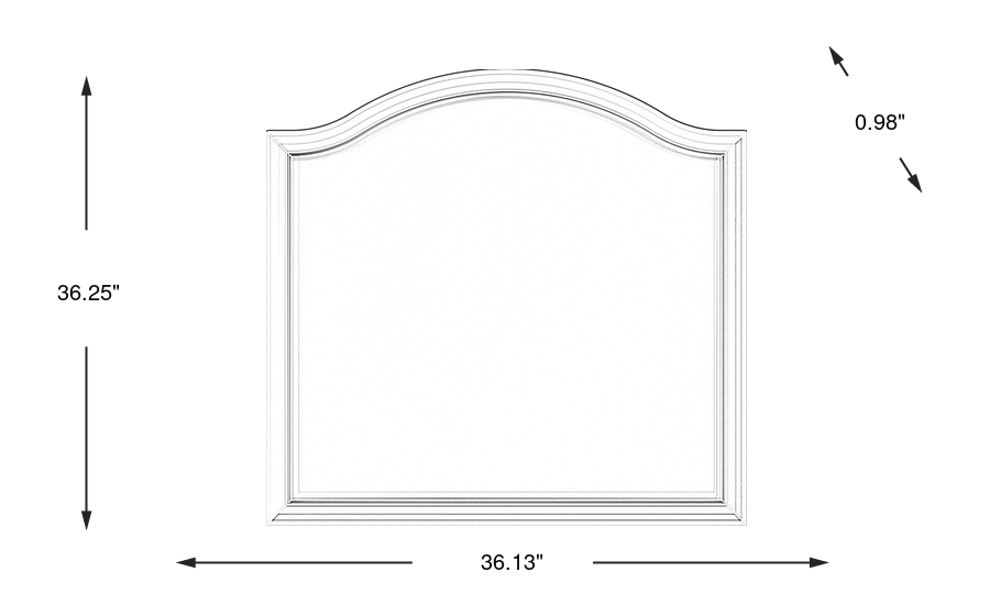 Dimension Image. Please refer to the Dimension Tab on this page for dimension details.