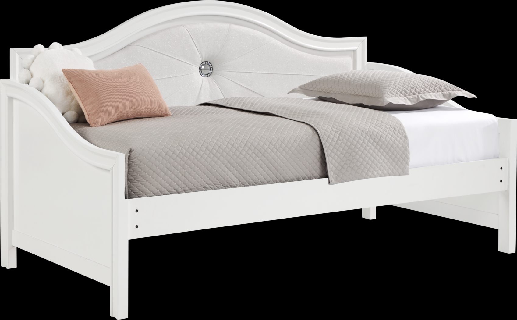 Kids Evangeline White 5 Pc Twin Daybed Bedroom - Thumbnail - Image 5
