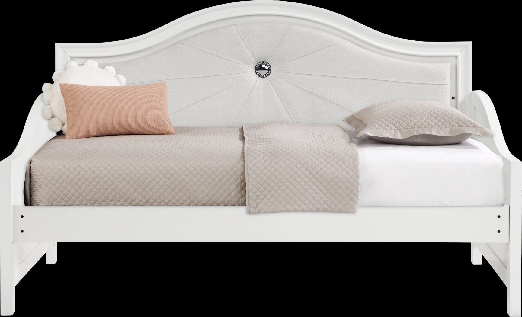 Kids Evangeline White 5 Pc Twin Daybed Bedroom - Thumbnail - Image 6