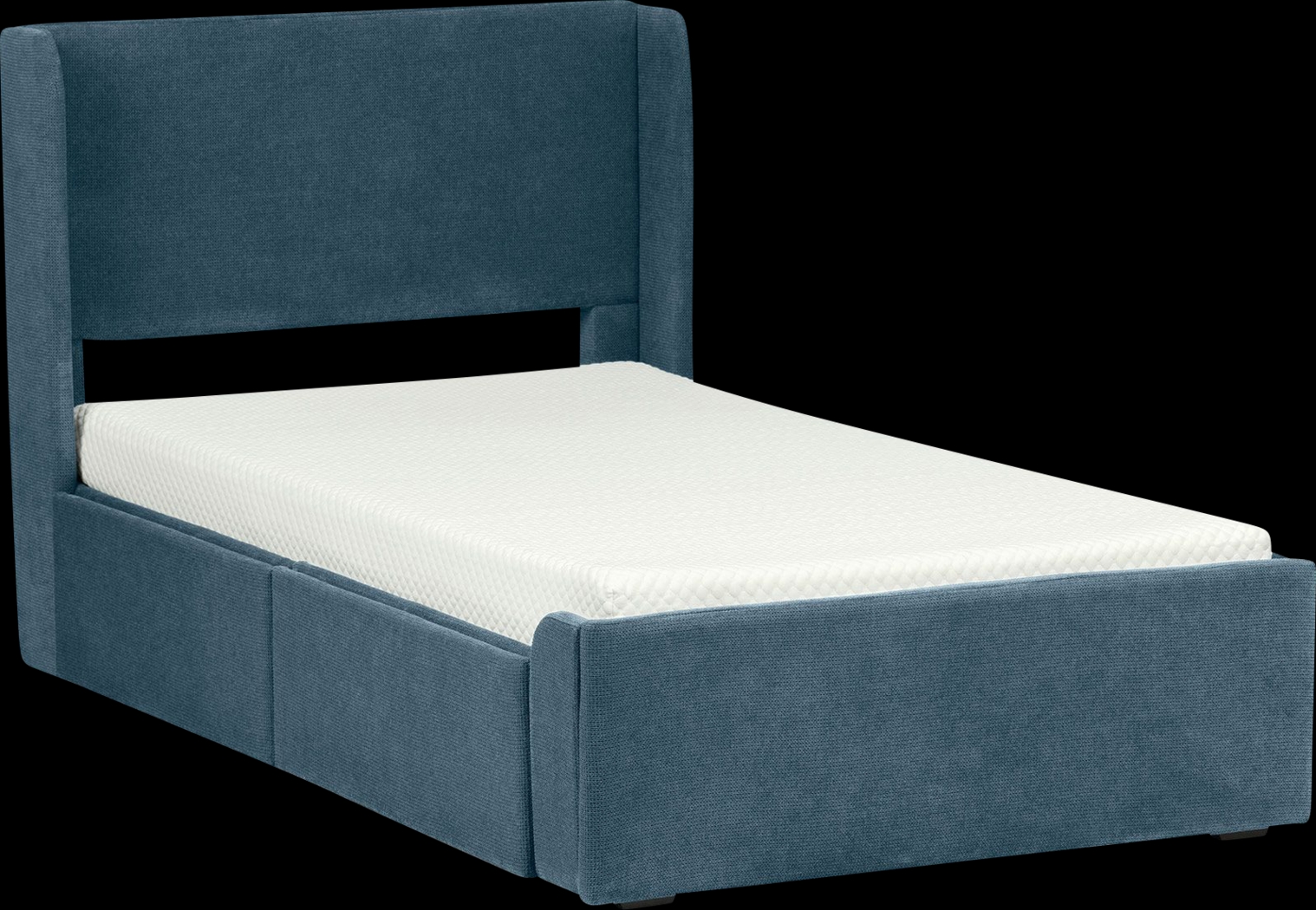 Kids Evosa I Blue Twin Bed - Thumbnail - Image 1
