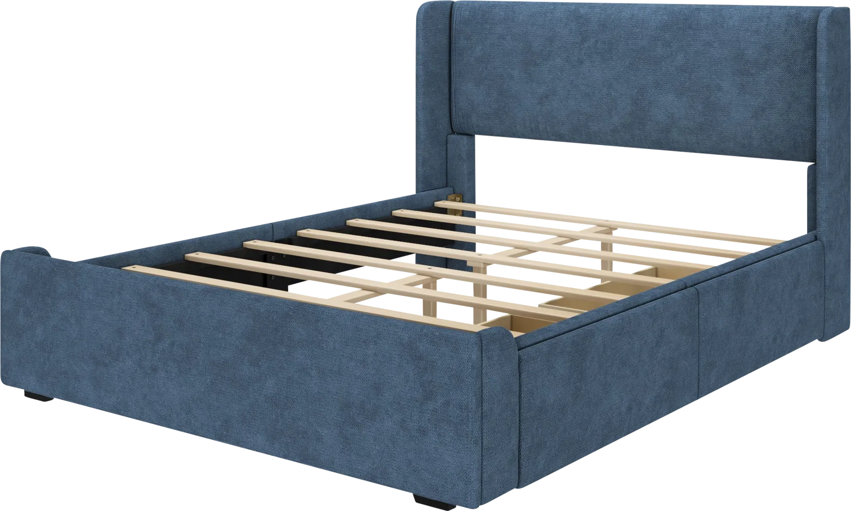 Kids Evosa II Blue Full Bed - Thumbnail - Image 1