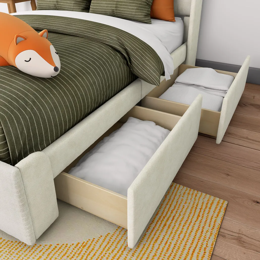 Kids Evosa II Cream Full Bed - Thumbnail - Image 5