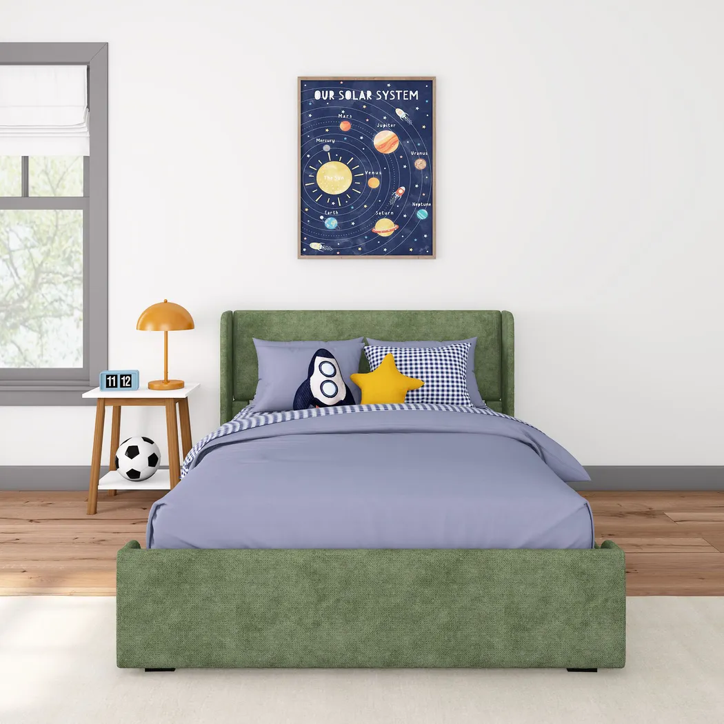 Kids Evosa II Green Full Bed - Thumbnail - Image 5