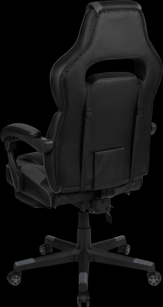 Exfor Gray Ergonomic PC Gaming Chair with Footrest - Thumbnail - Image 3