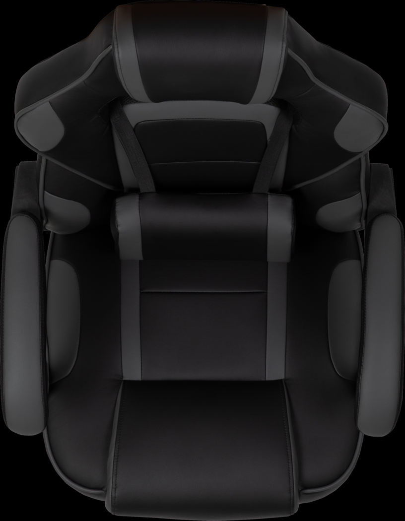 Exfor Gray Ergonomic PC Gaming Chair with Footrest - Thumbnail - Image 7
