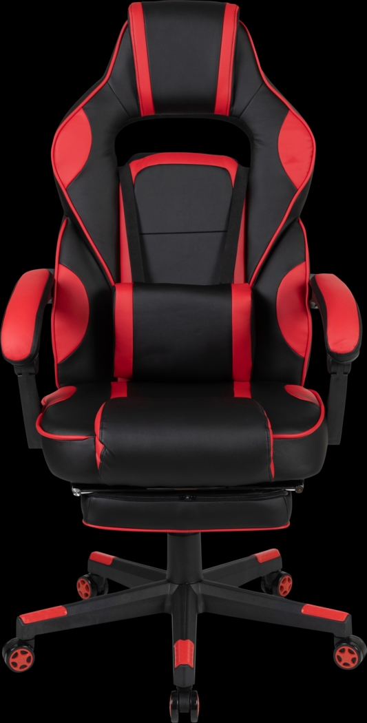 Exfor Red Ergonomic PC Gaming Chair with Footrest - Thumbnail - Image 4