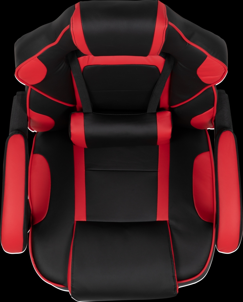 Exfor Red Ergonomic PC Gaming Chair with Footrest - Thumbnail - Image 7