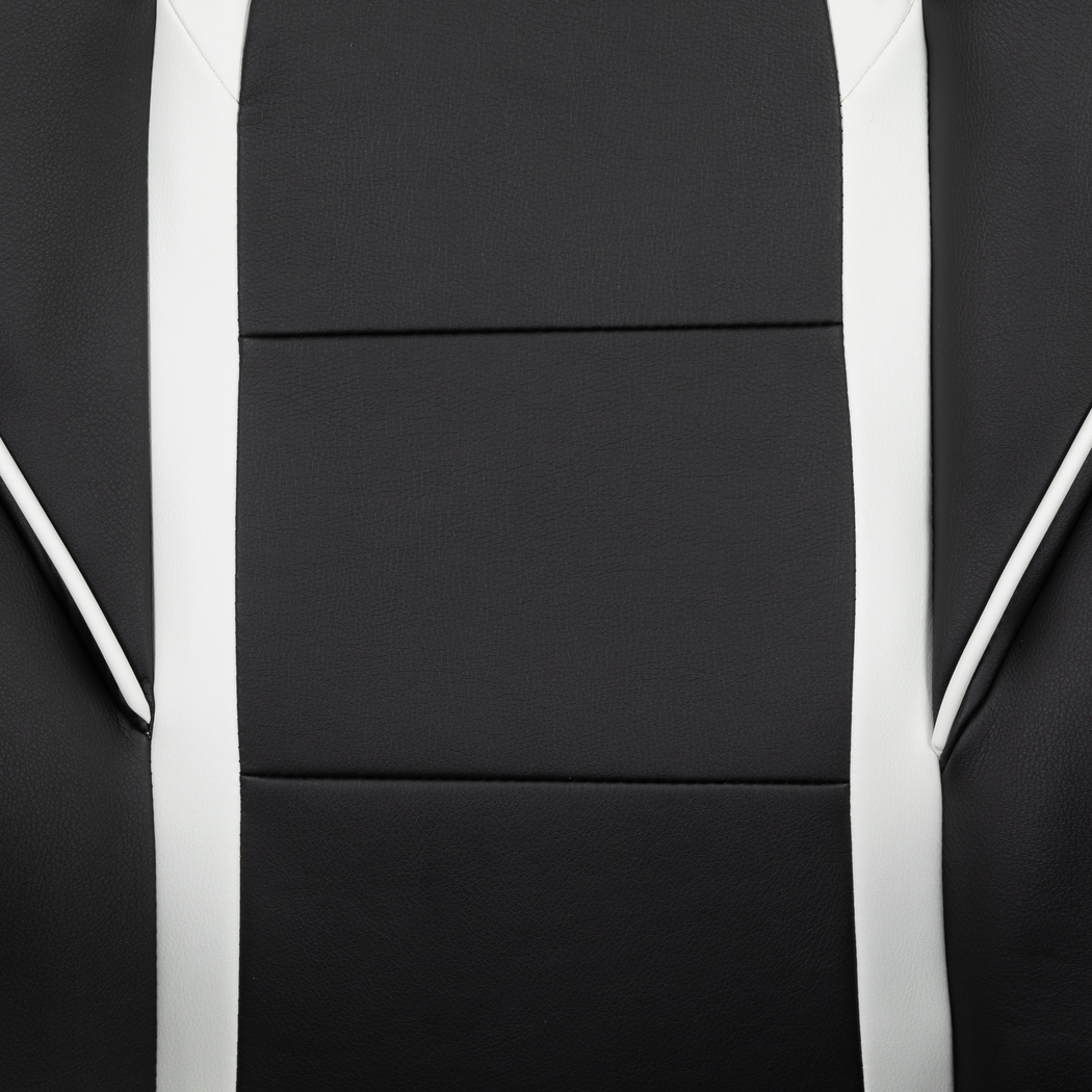 Exfor White Ergonomic PC Gaming Chair with Footrest - Thumbnail - Image 11