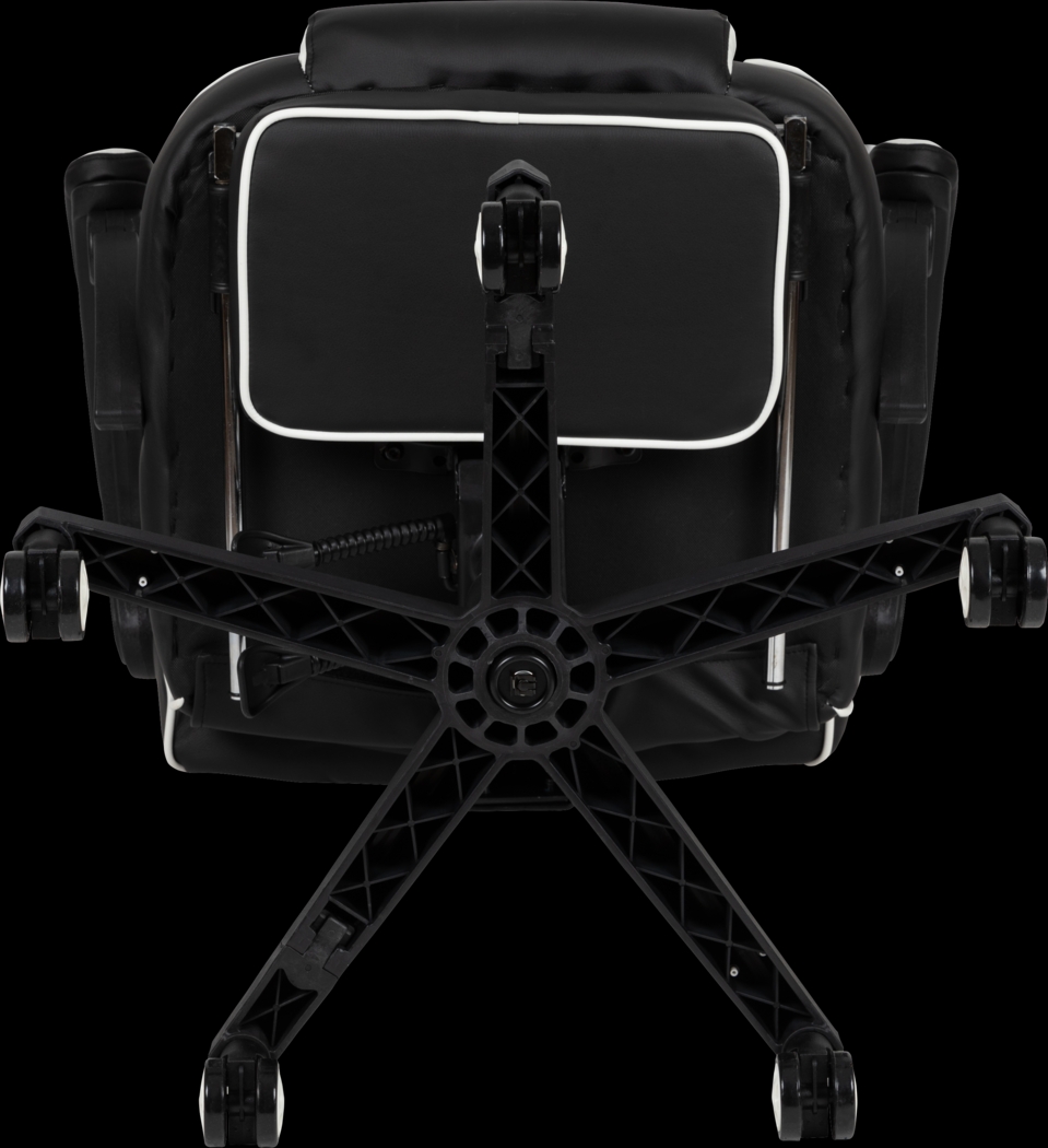 Exfor White Ergonomic PC Gaming Chair with Footrest - Thumbnail - Image 8