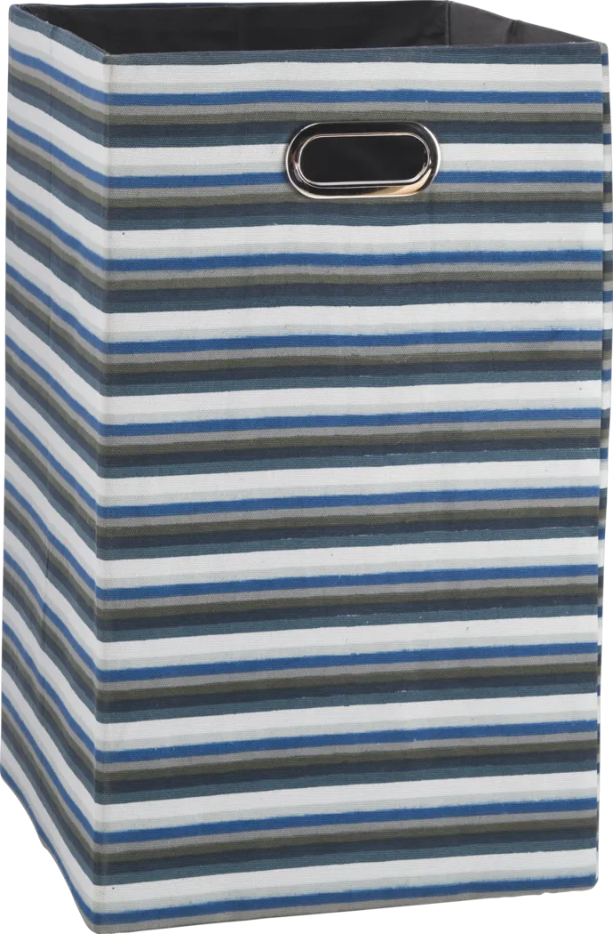 Kids Extreme You Blue and White Laundry Bin - Thumbnail - Image 1