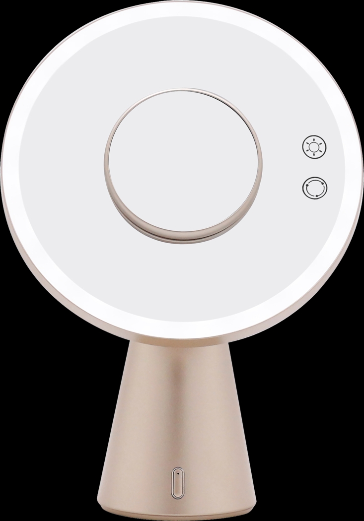 Kids Fabienne Gold Vanity Mirror - Thumbnail - Image 1