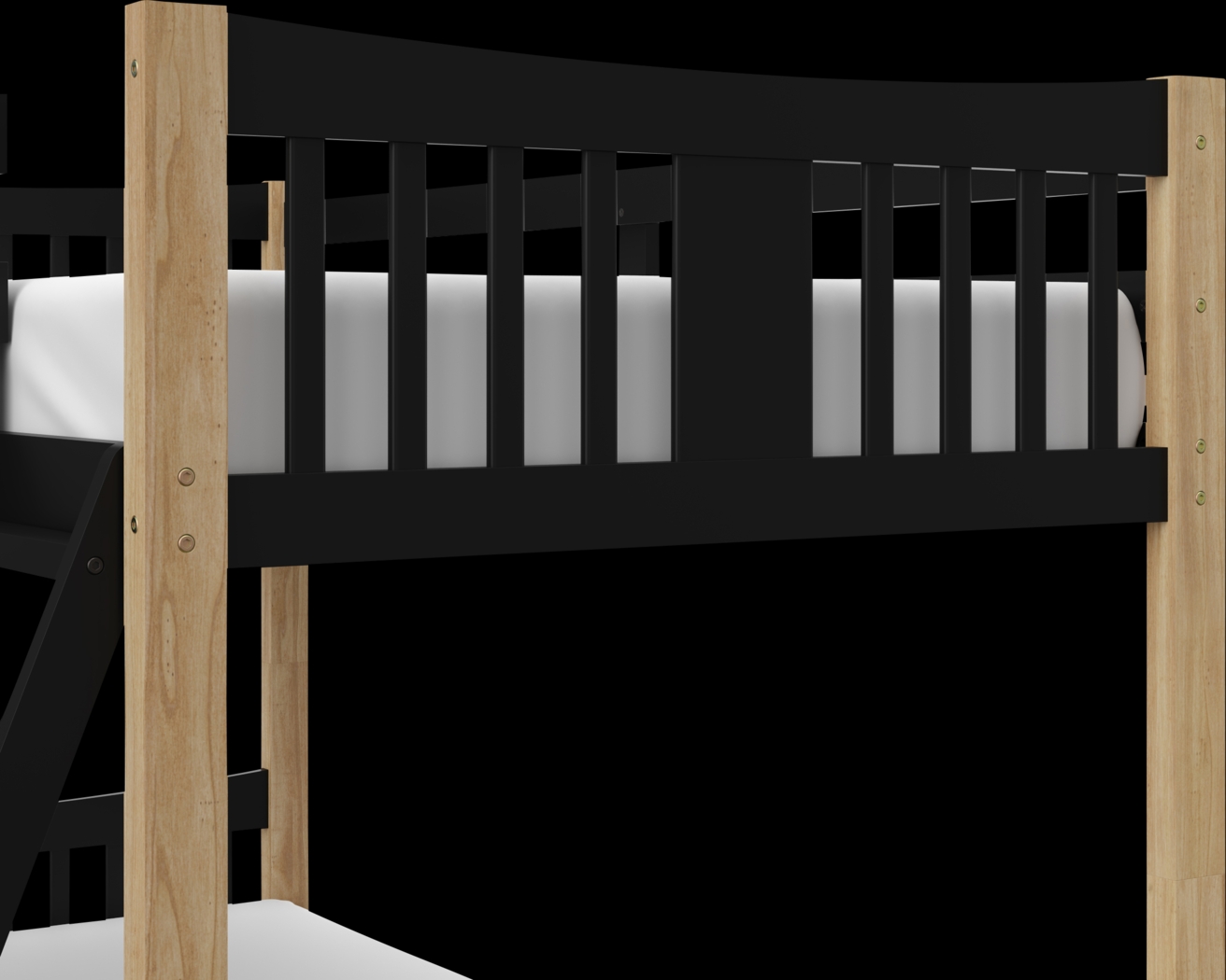 Kids Fablea Black Twin/Twin Bunk Bed - Thumbnail - Image 9