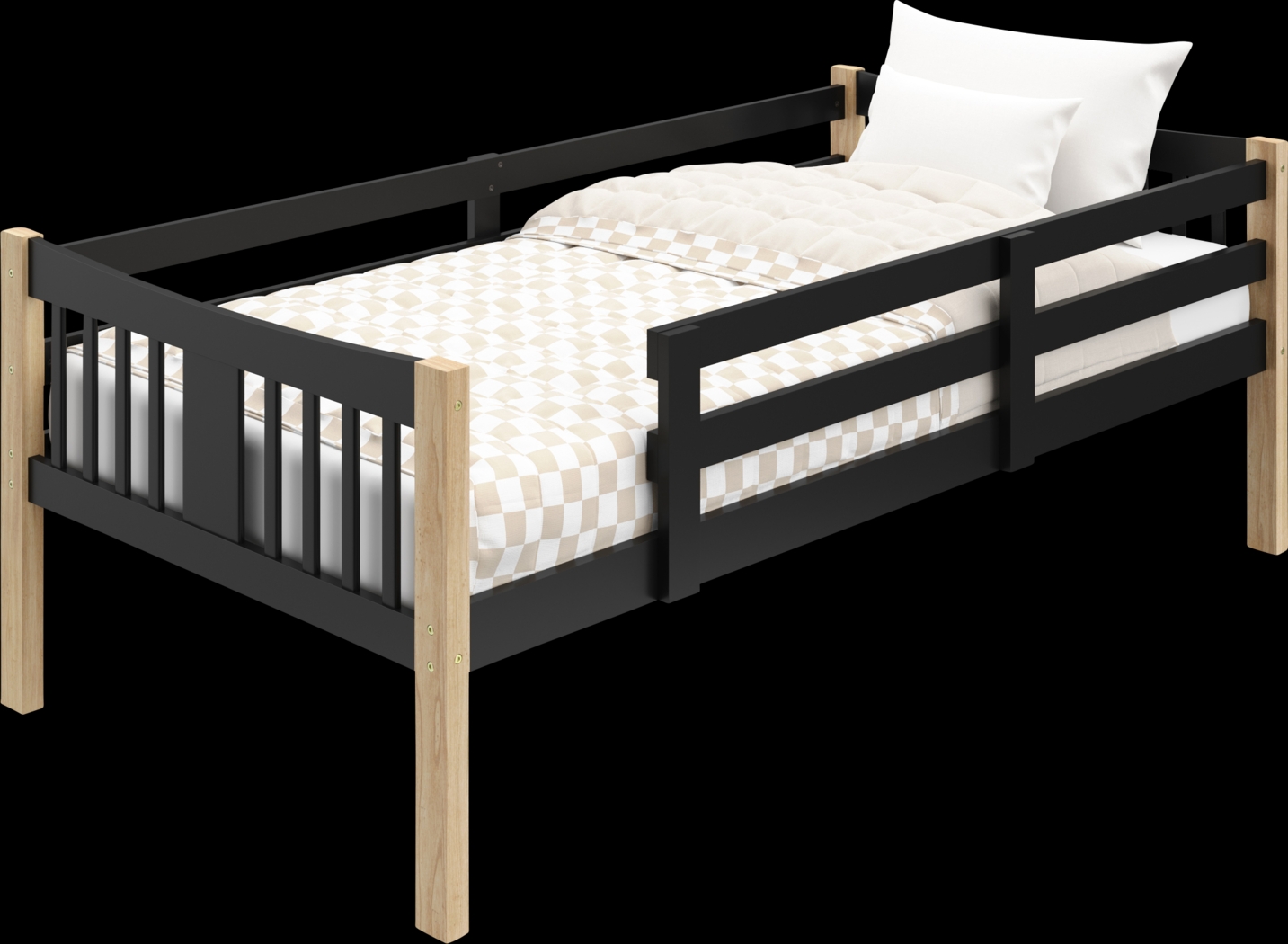 Kids Fablea Black Twin/Twin Bunk Bed - Thumbnail - Image 10