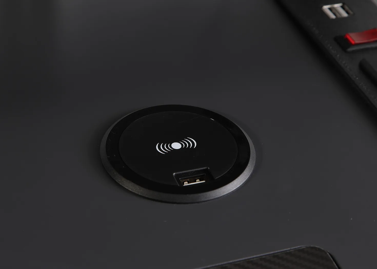 Kids Falkor Gray L-shaped Gaming Desk - Thumbnail - Image 4