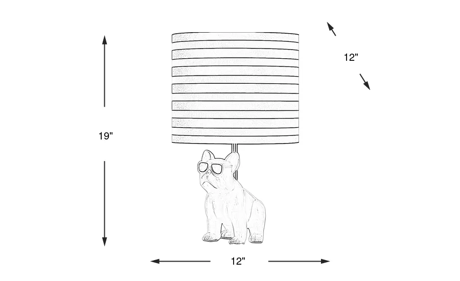 Dimension Image. Please refer to the Dimension Tab on this page for dimension details.