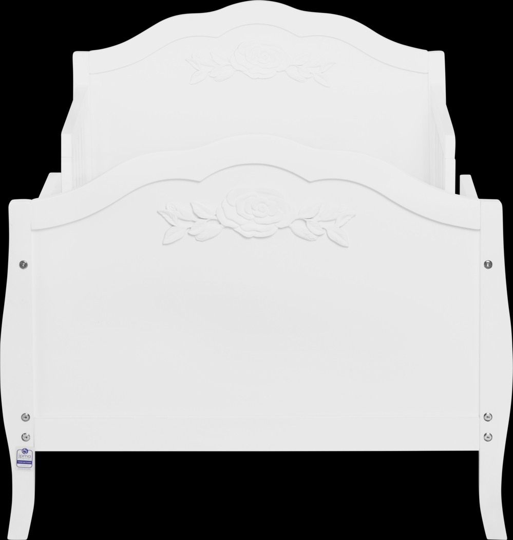 Kids Faylo White Toddler Bed - Thumbnail - Image 4