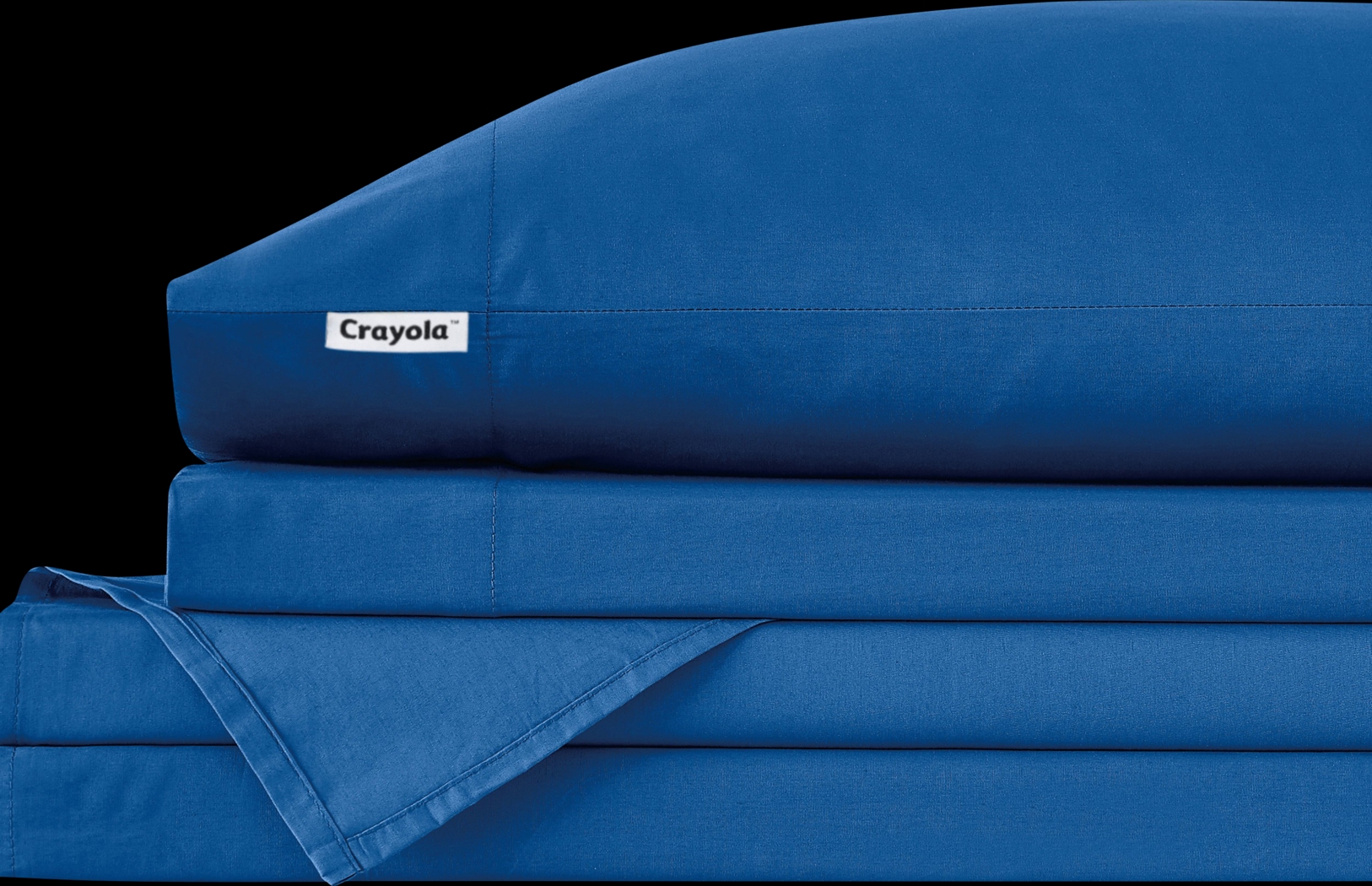 Kids Feeling Bright Blue Twin Sheet Set - Thumbnail - Image 3