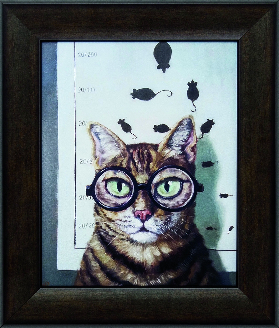 Kids Feline Eye Exam Artwork - Thumbnail - Image 1