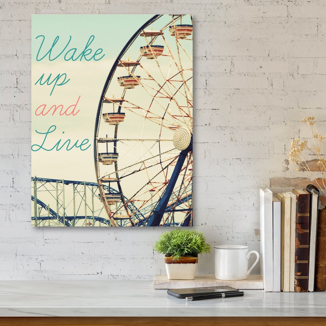 Kids Ferris Wheel Fun Cream Artwork - Thumbnail - Image 2