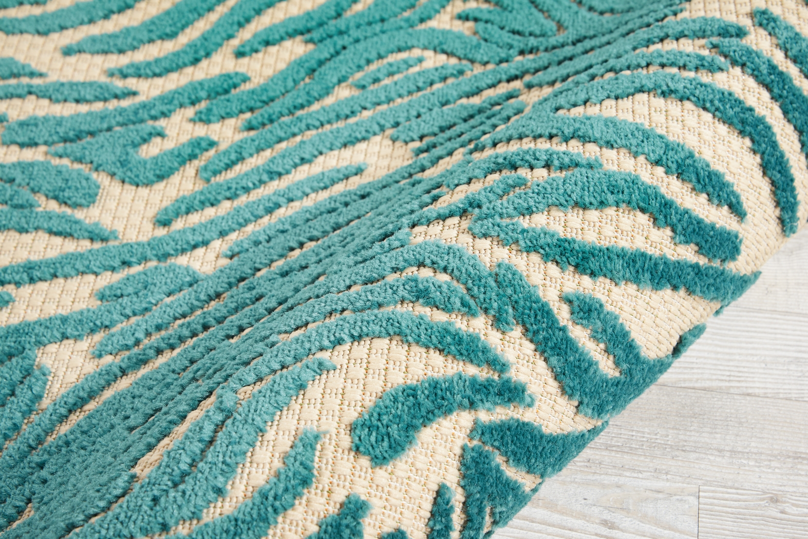 Kids Festive Coral Aqua 3' x 4' Rug - Thumbnail - Image 5