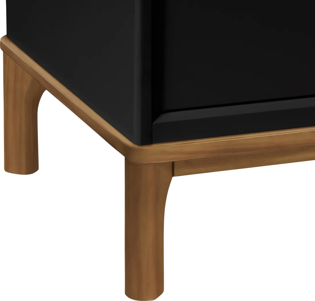Kids Fiedu Black/Brown 6 Drawer Dresser - Thumbnail - Image 4