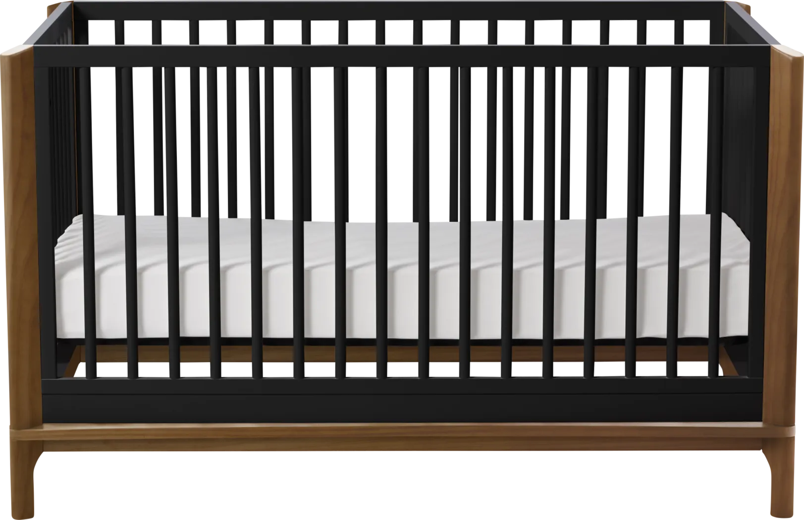 Kids Fiedu Black/Brown Convertible Crib - Thumbnail - Image 8