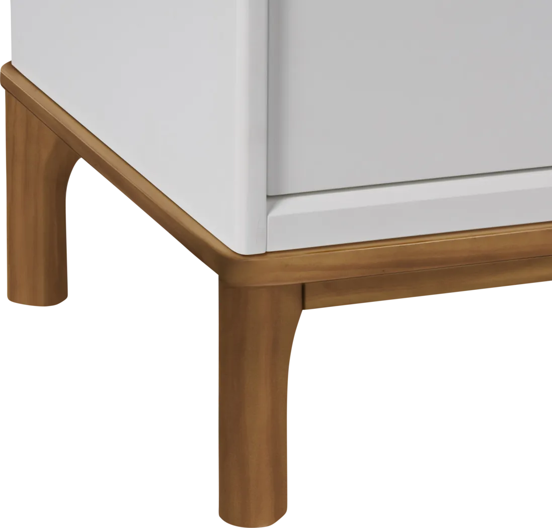 Kids Fiedu White/Brown 6 Drawer Dresser - Thumbnail - Image 12