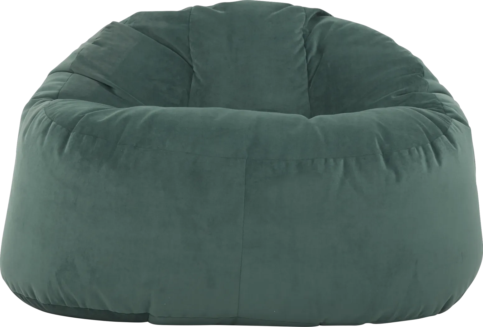 Kids Finnley Teal Bean Bag Chair - Thumbnail - Image 2