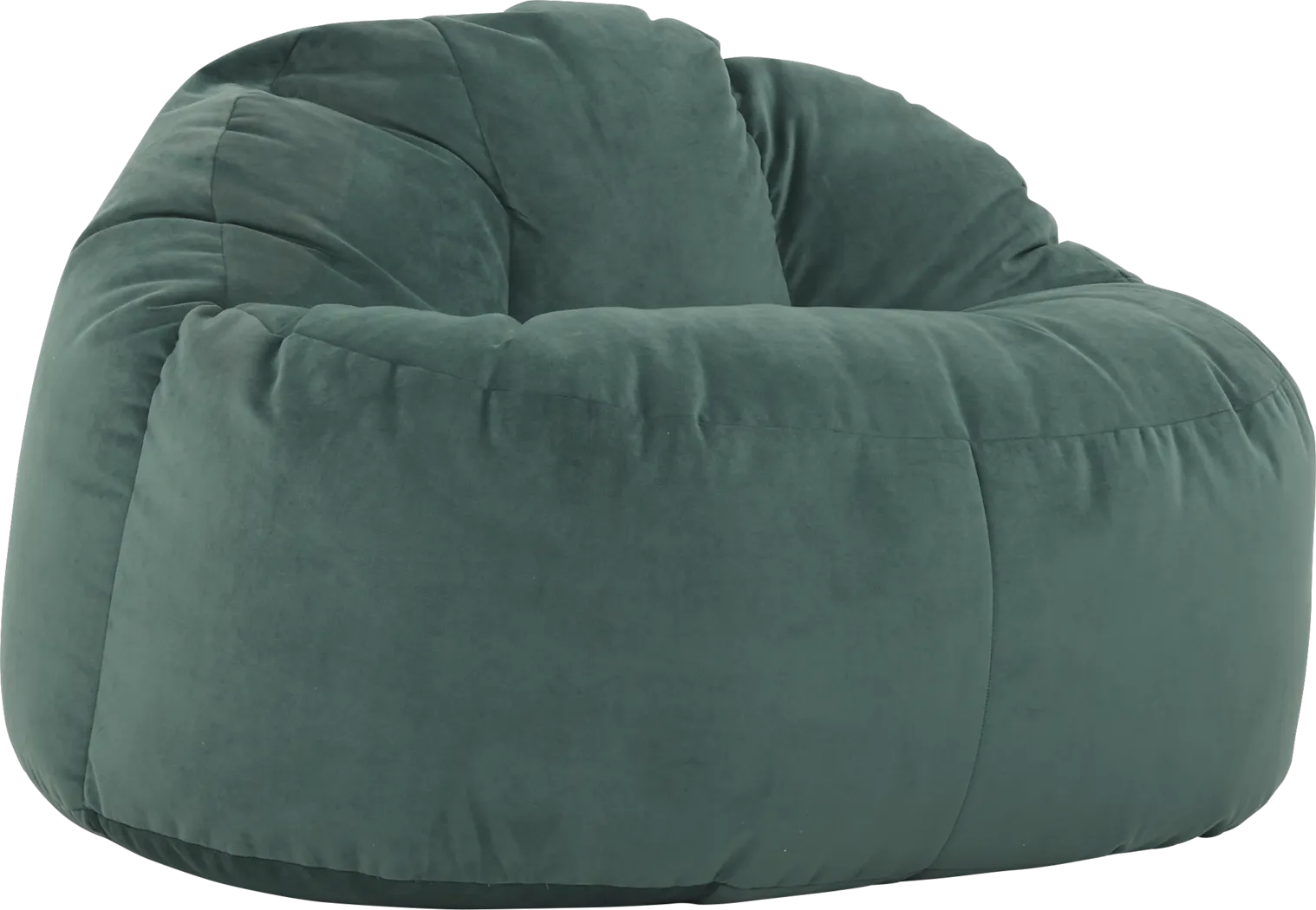 Kids Finnley Teal Bean Bag Chair - Thumbnail - Image 1