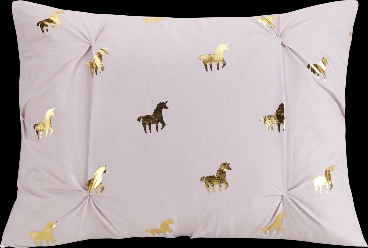 Kids Fiona Unicorn Lilac 4 Pc Full/Queen Comforter Set - Thumbnail - Image 4