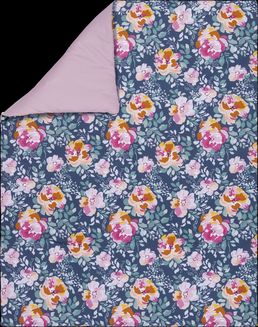 Kids Flower Snooze Blue Baby Bedding Set - Thumbnail - Image 7