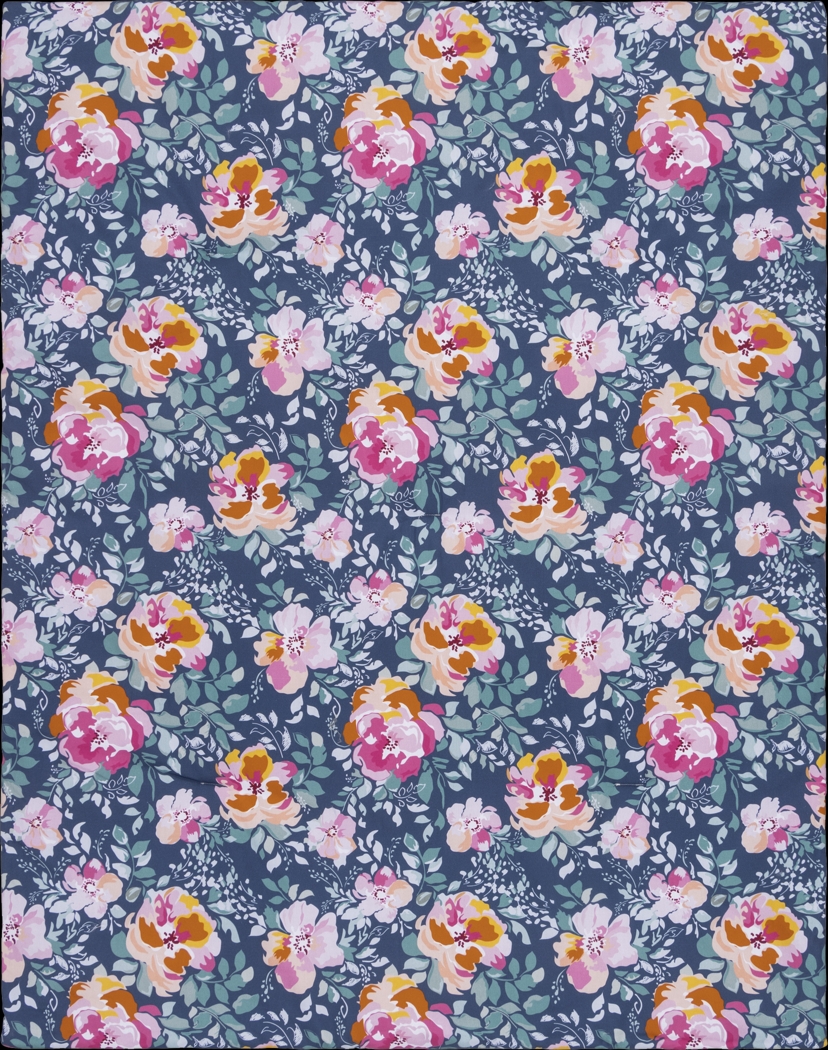 Kids Flower Snooze Blue Baby Bedding Set - Thumbnail - Image 8