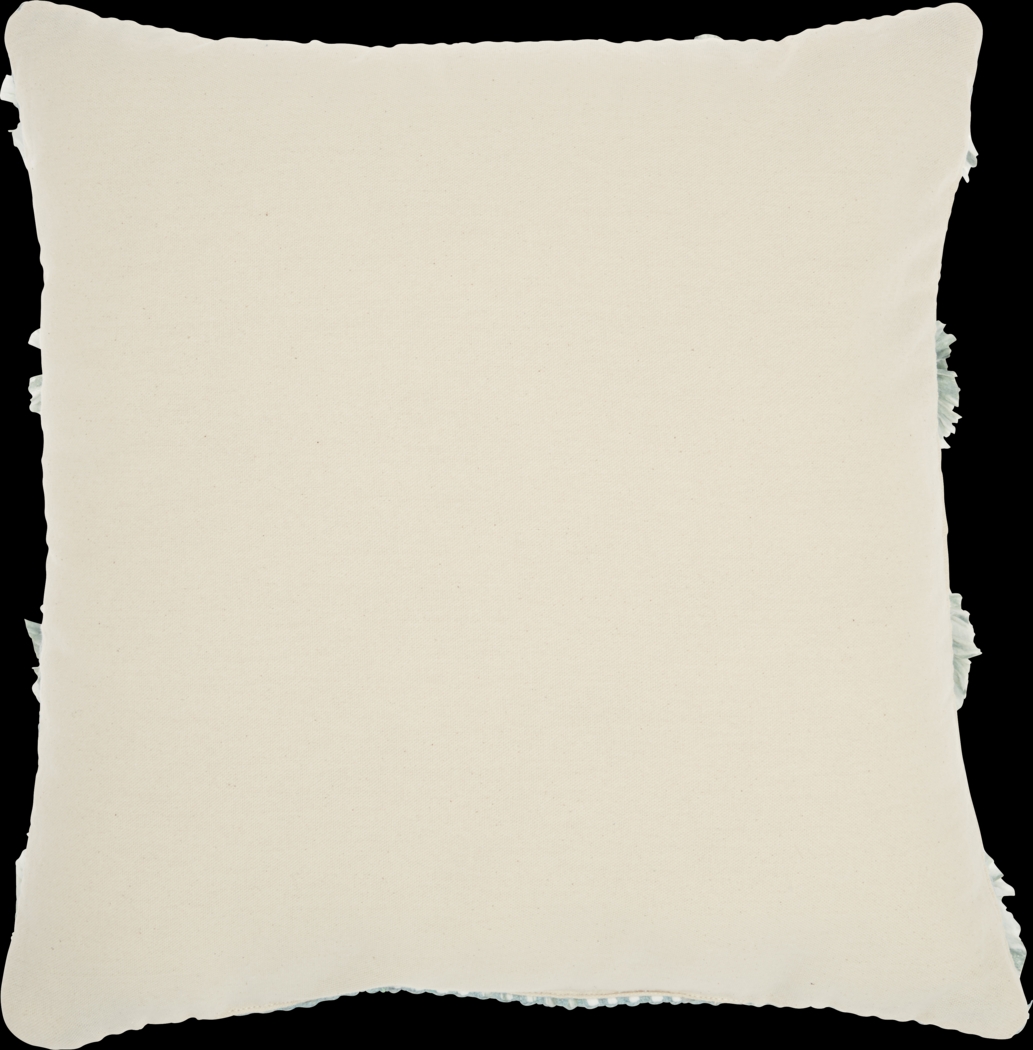 Kids Flowerful Blue Accent Pillow - Thumbnail - Image 2