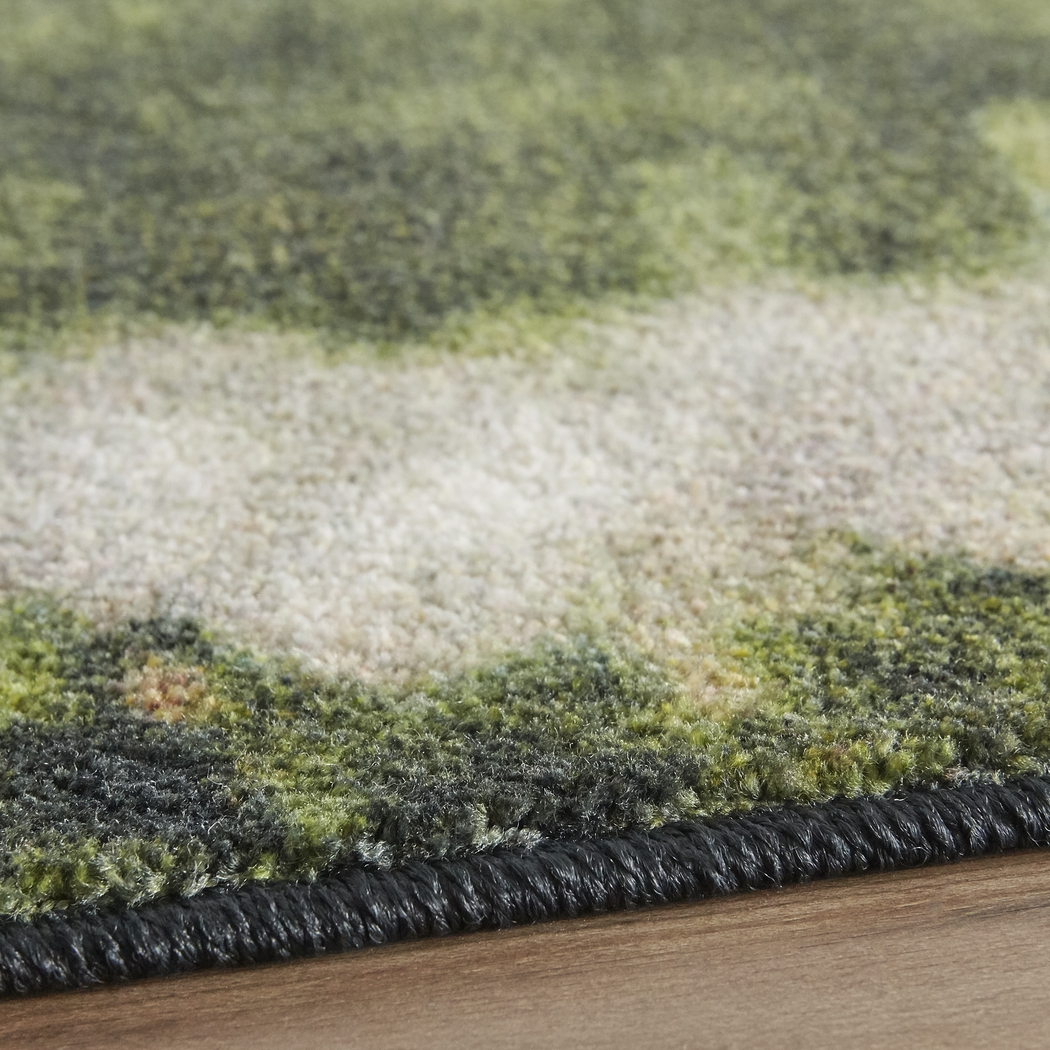 Kids Football Practice Green 5' x 8' Rug - Thumbnail - Image 3