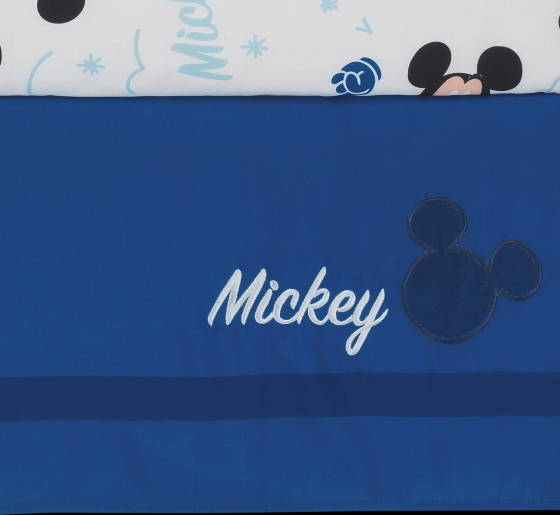 Kids Forever Mickey Mouse Blue Baby Bedding Set - Thumbnail - Image 2