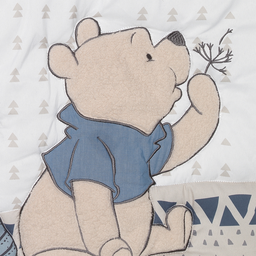 Kids Forever Pooh Blue Baby Bedding Set - Thumbnail - Image 5