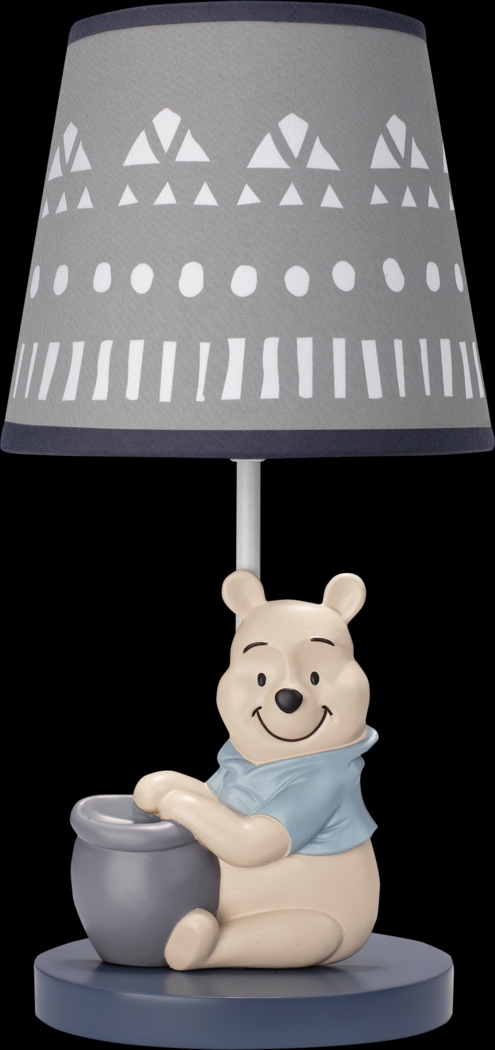 Kids Forever Pooh Gray Lamp - Thumbnail - Image 1