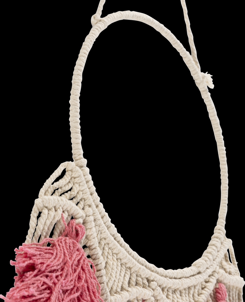 Kids Fringe in Bloom Pink Wall Decor - Thumbnail - Image 2