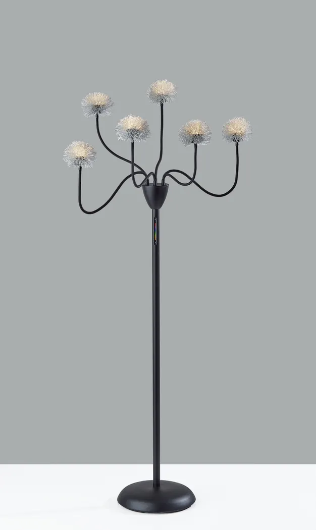 Kids Frink Post Black Floor Lamp - Thumbnail - Image 2