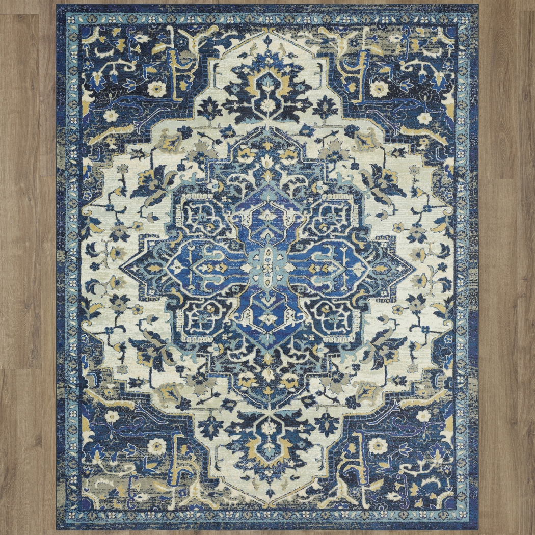 Kids Frostvale Denim 5' x 8' Rug - Thumbnail - Image 4