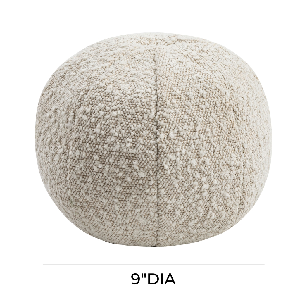 Kids Fuzzy Boba Beige Accent Pillow - Thumbnail - Image 3