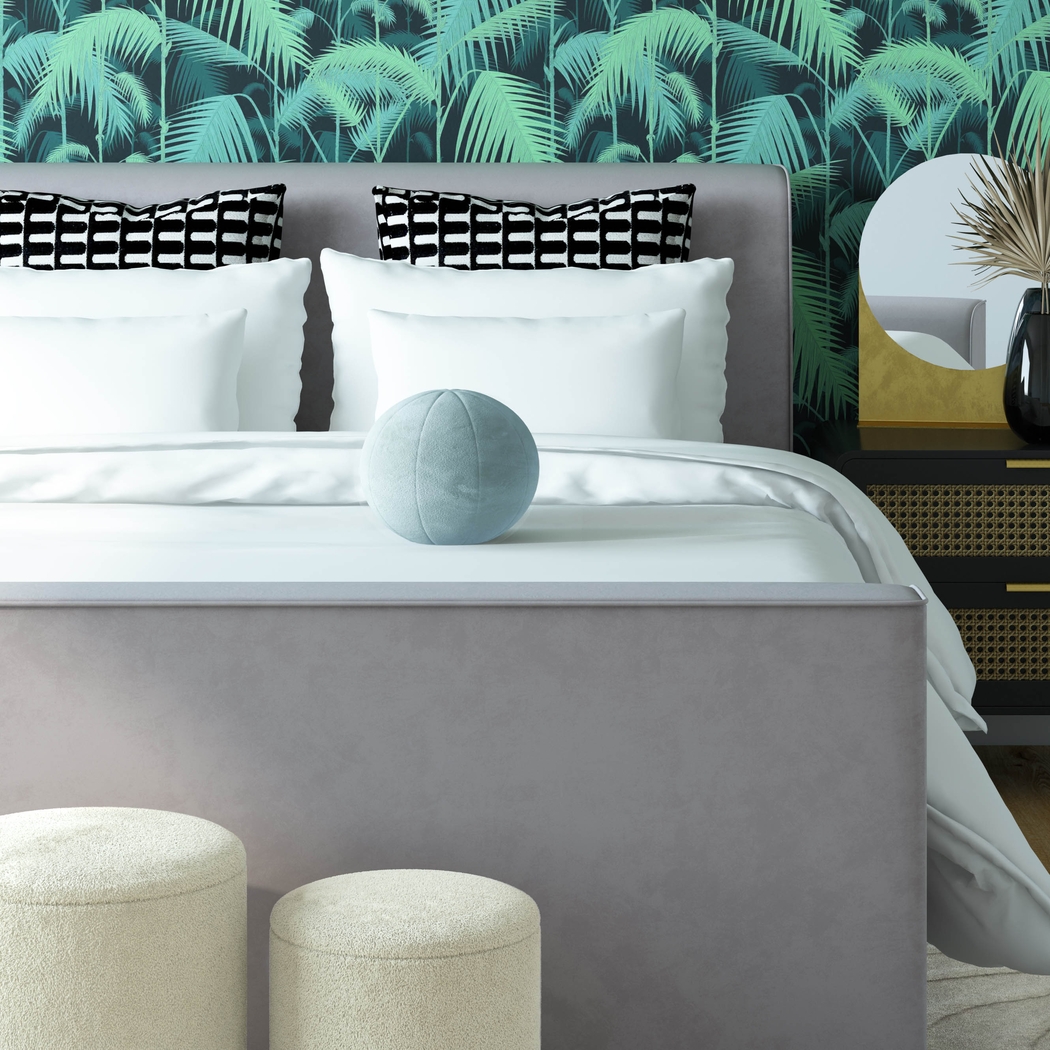 Kids Fuzzy Boba Blue Accent Pillow - Thumbnail - Image 2