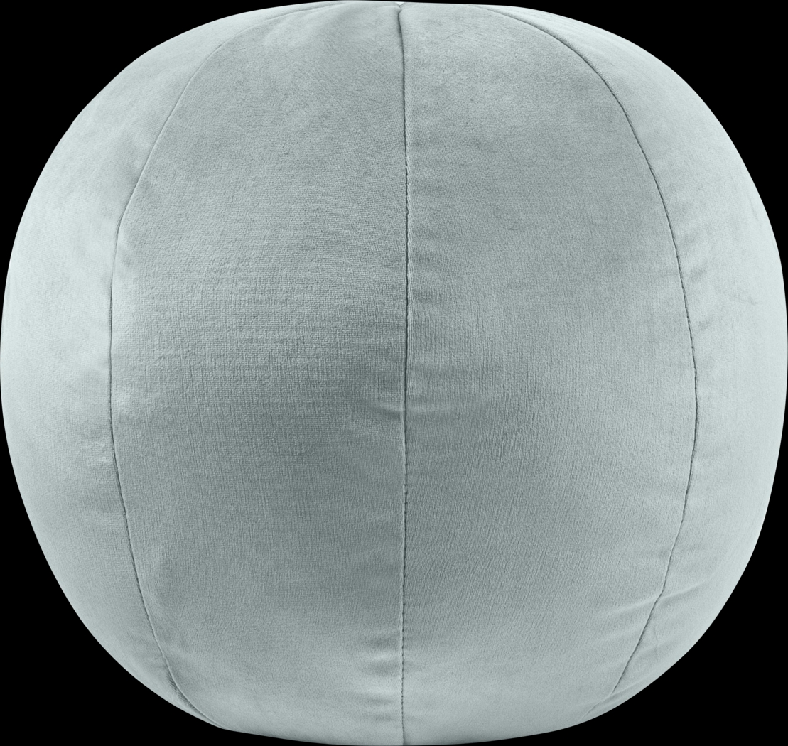 Kids Fuzzy Boba Blue Accent Pillow - Thumbnail - Image 1