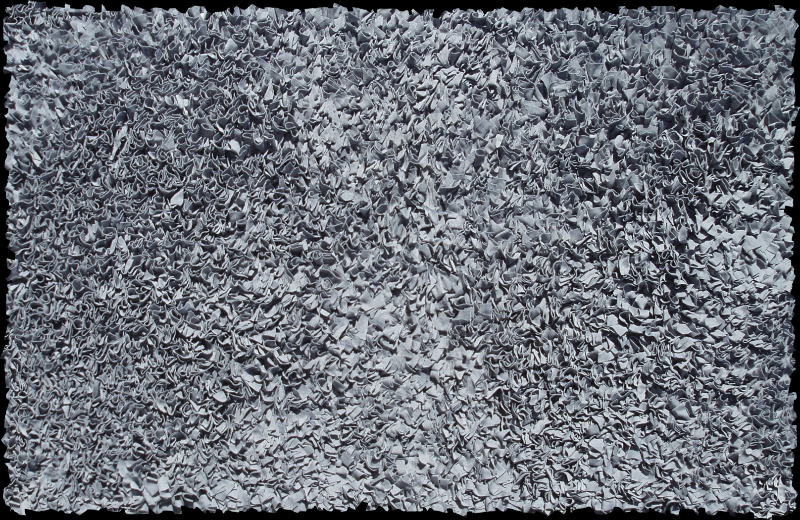 Kids Fuzzy Clouds Gray 3' x 5' Rug - Thumbnail - Image 1