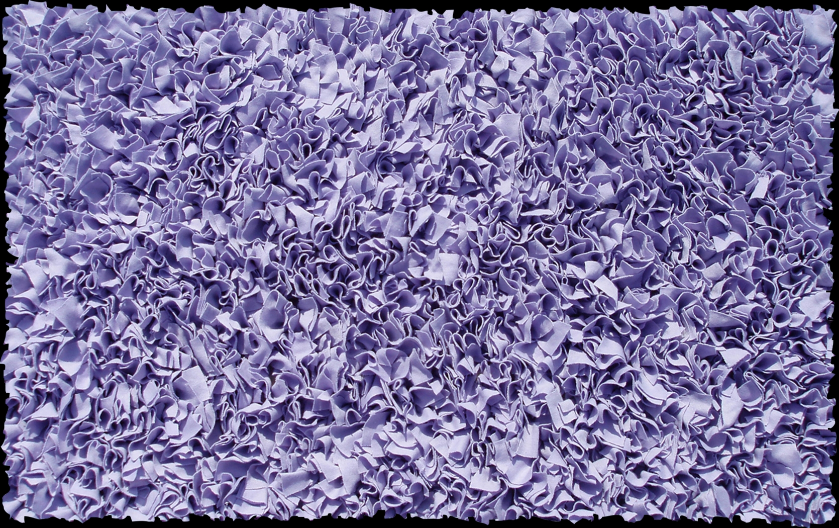 Kids Fuzzy Clouds Lavender 3' x 5' Rug - Thumbnail - Image 1