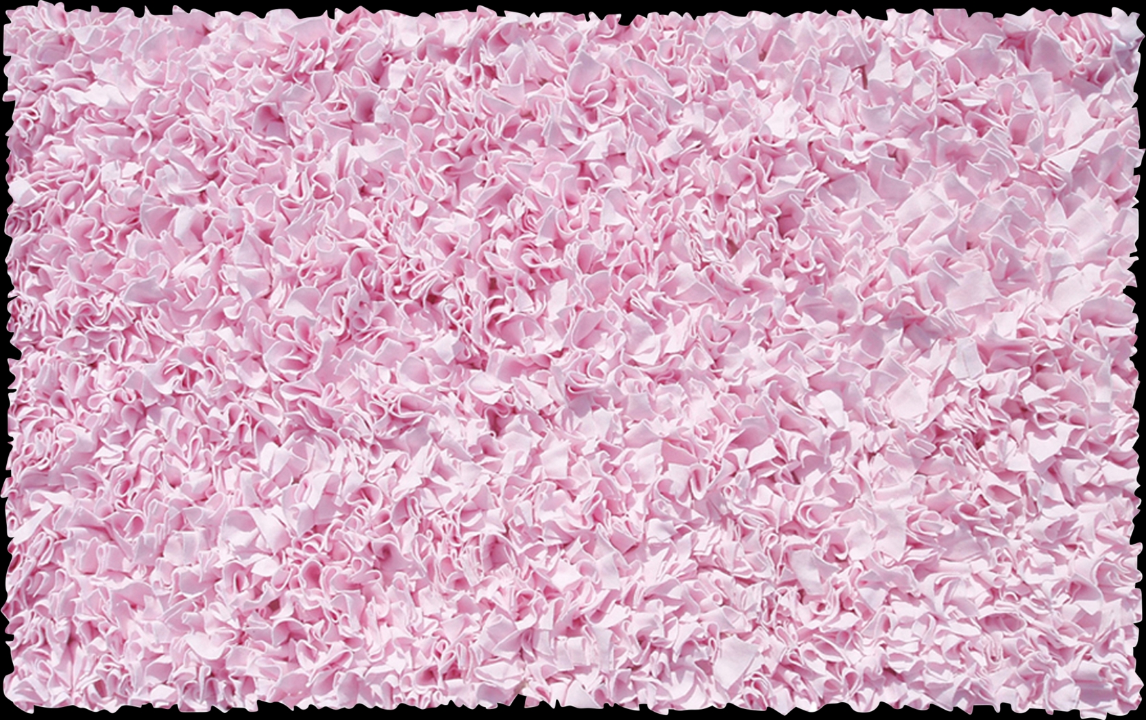 Kids Fuzzy Clouds Pink 2' x 3' Rug - Thumbnail - Image 1