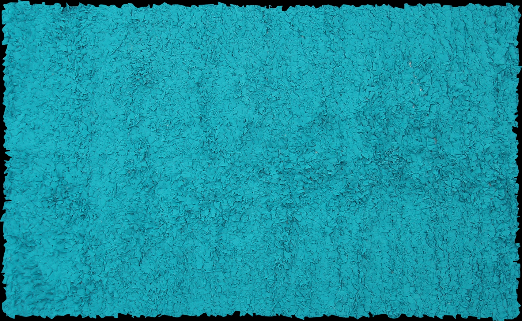 Kids Fuzzy Clouds Teal  2'8 x 4'8 Rug - Thumbnail - Image 1