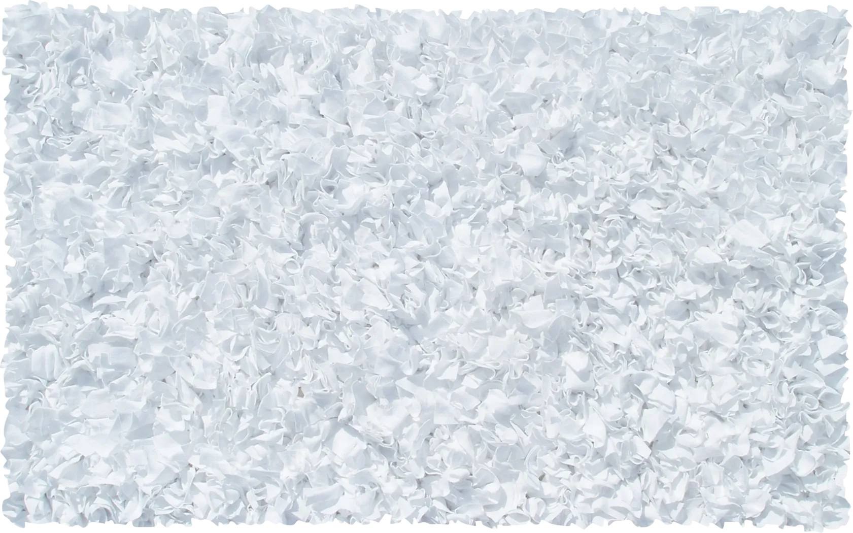 Kids Fuzzy Clouds White 2' x 3' Rug - Thumbnail - Image 1