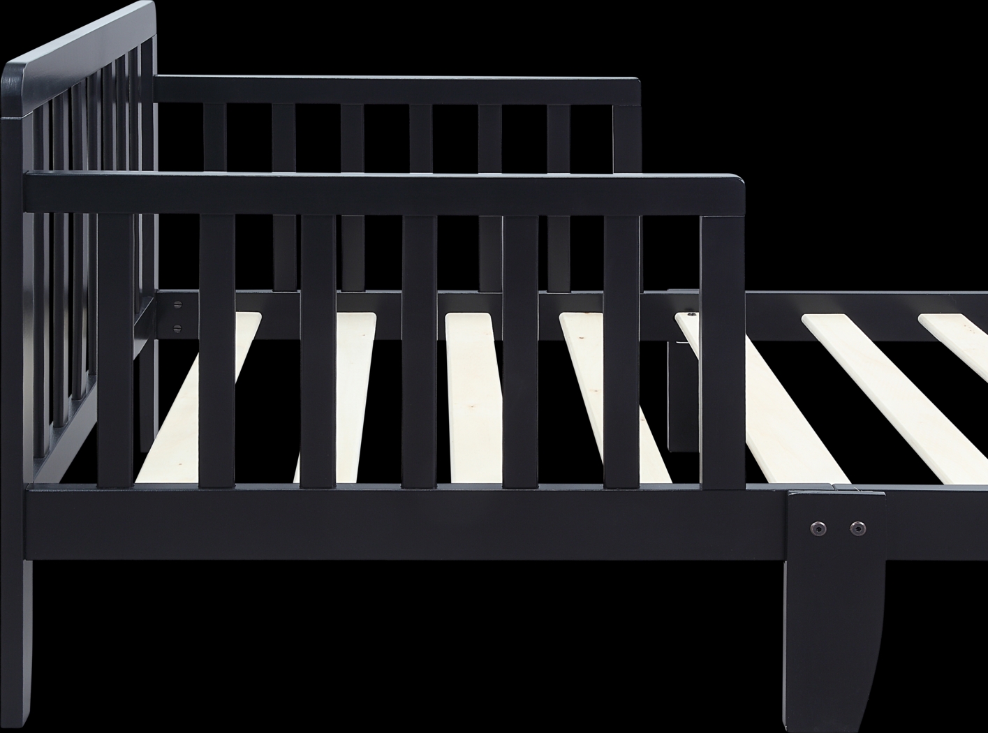 Kids Fyrio Black Toddler Bed - Thumbnail - Image 4