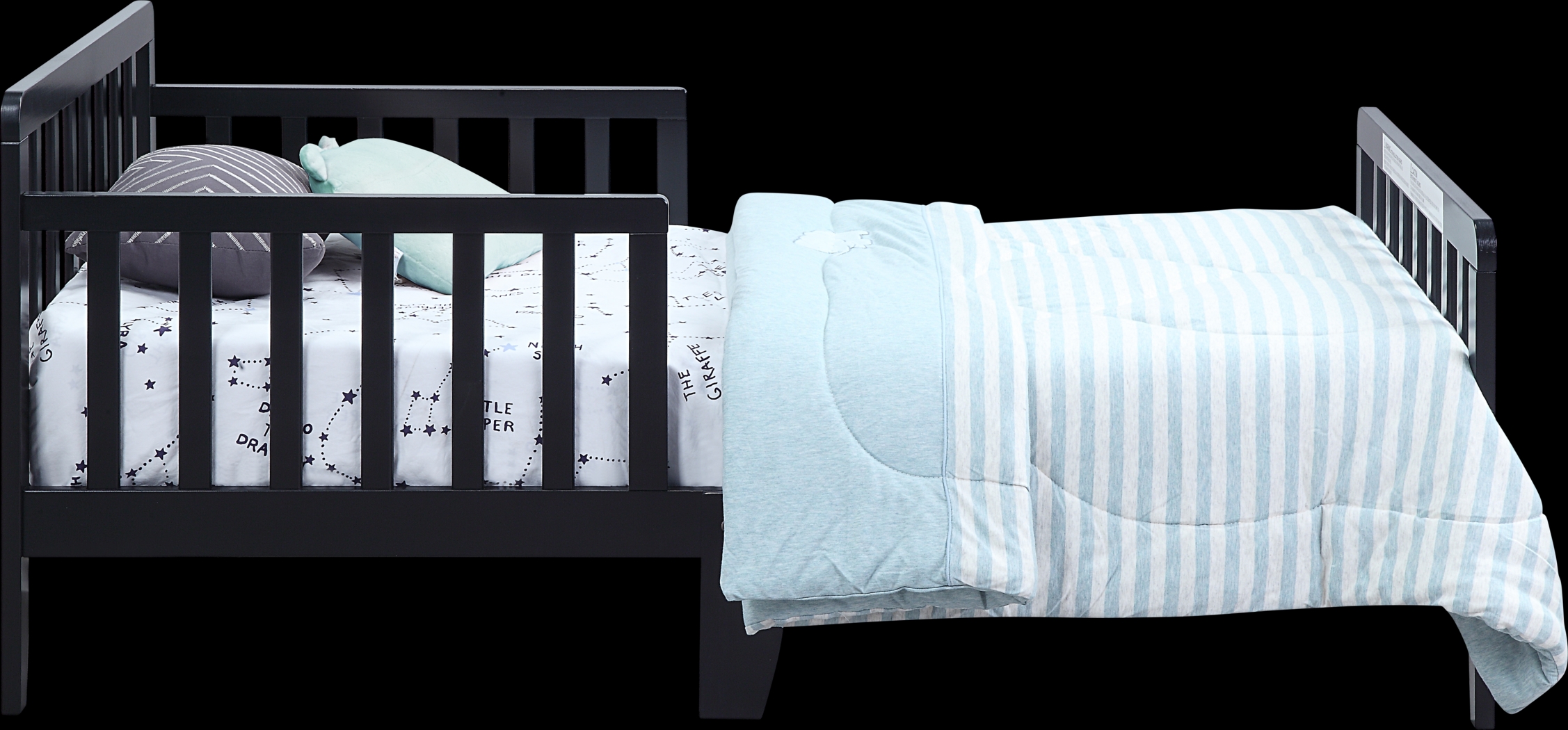 Kids Fyrio Black Toddler Bed - Thumbnail - Image 6